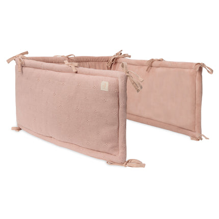 Jollein Boxbumper Cosy Knit Wild Rose 180 X 30 Cm