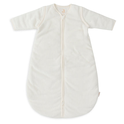 Jollein Slaapzak Baby Met Afritsbare Mouw Rond Rib Ivory