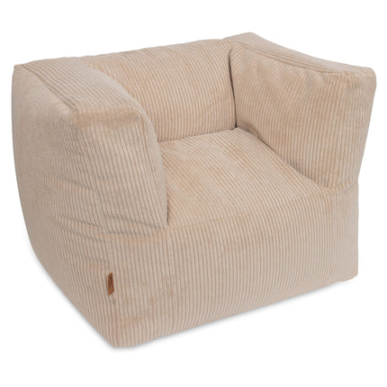 Jollein Kinderfauteuil Corduroy Natural