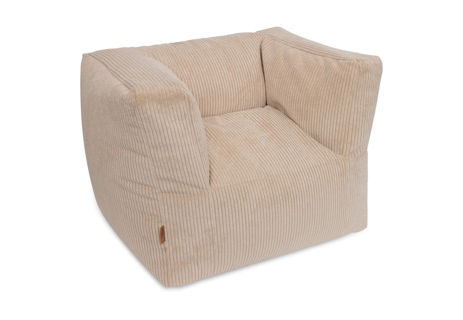 Jollein Kinderfauteuil Corduroy Natural