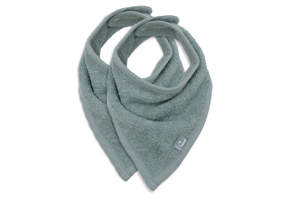 Jollein Slabbetje Bandana Sea Green 2St