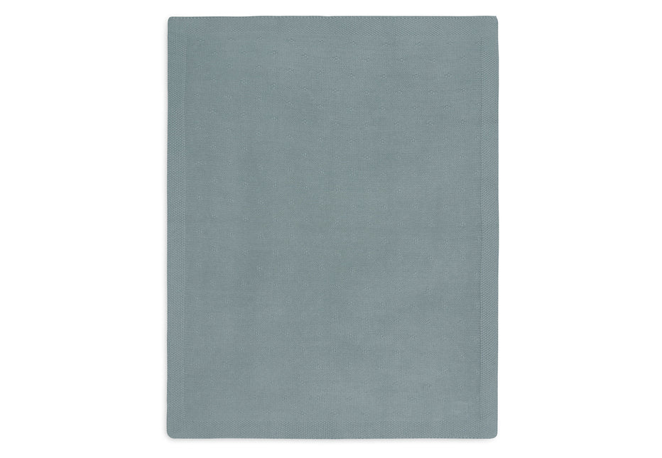 Jollein Wiegdeken Cosy Knit Sea Green 75 X 100 Cm