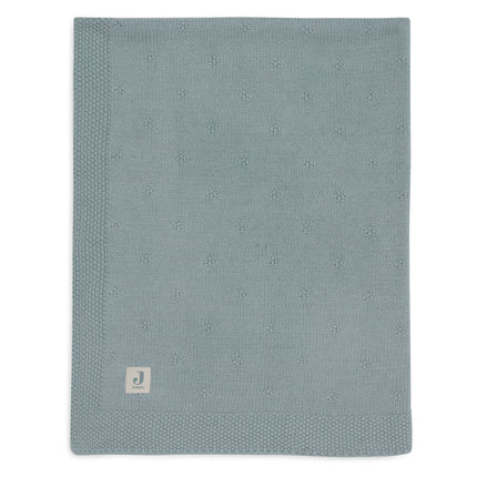 Jollein Wiegdeken Cosy Knit Sea Green 75 X 100 Cm