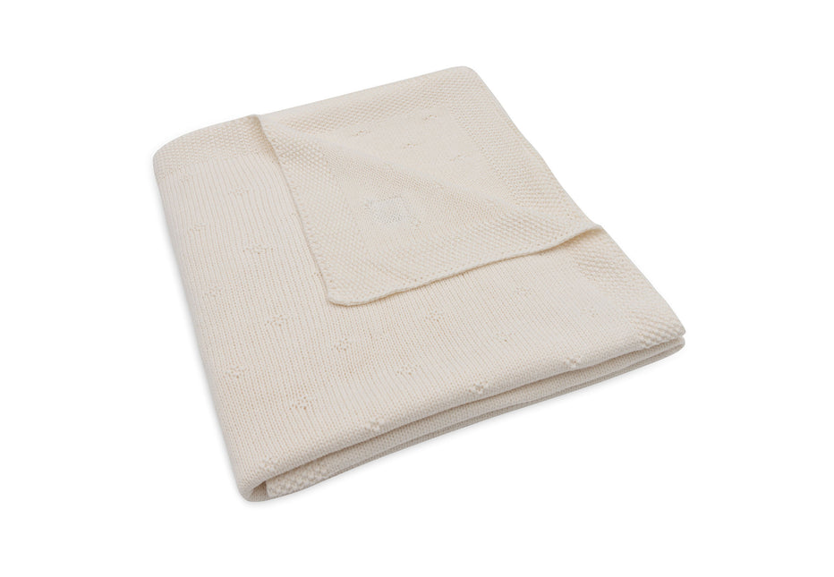 Jollein Deken Ledikant 100X150Cm Cosy Knit Ivory