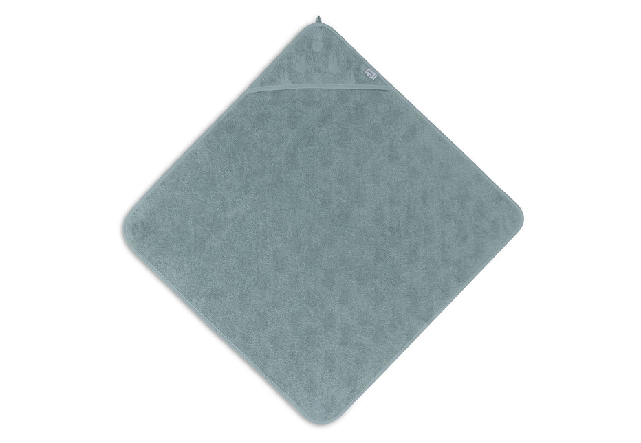 Jollein Badcape Baby Miffy Jaquard Sea Green 75X75Cm