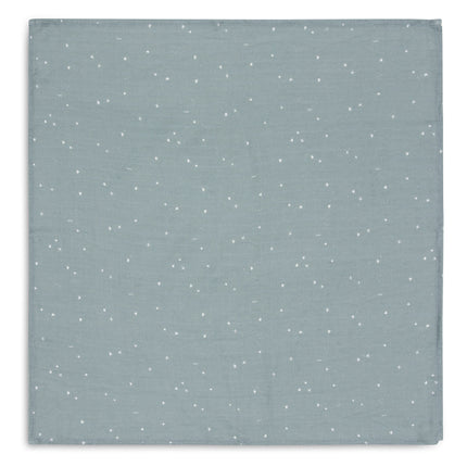 Jollein Hydrofiele Doek Twinkling Sea Green 70X70 Cm 3St