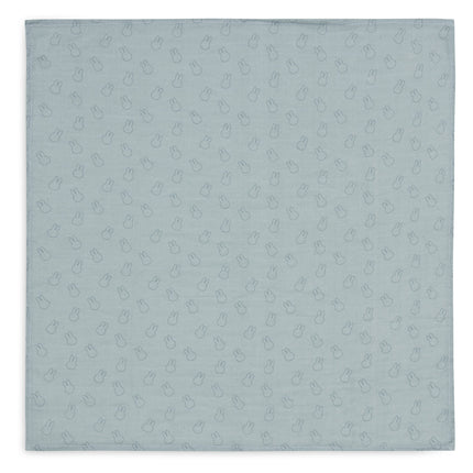 Jollein Hydrofiele Doek Miffy Silhouettes Sea Green 70 X 70 Cm 3St