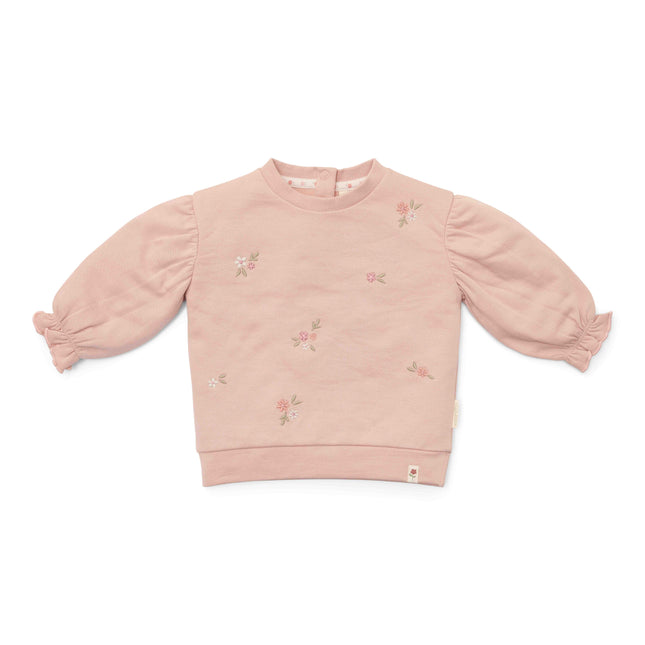 Little Dutch Baby Sweater Soft Rose