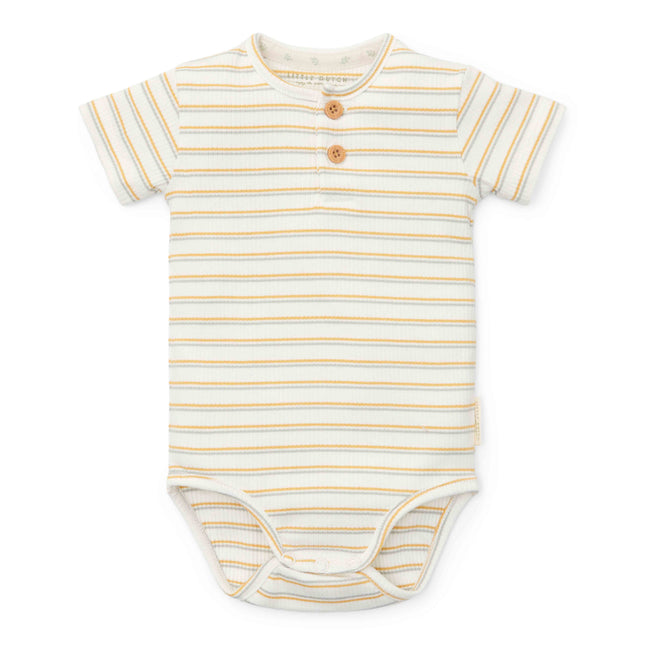 Little Dutch Romper Multi Streep Korte Mouw