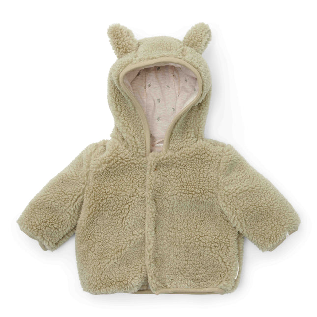 Little Dutch Baby Vestje Teddy Soft Green