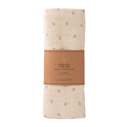 Fresk Swaddle  120x120 cm Berries