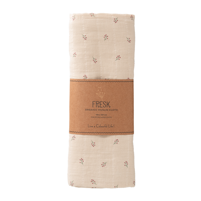 Fresk Swaddle  120x120 cm Berries