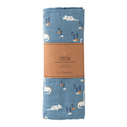 Fresk Swaddle 120x120 cm Dino