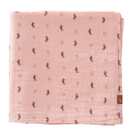 Fresk Swaddle 120x120 cm Seahorse Babywinkel