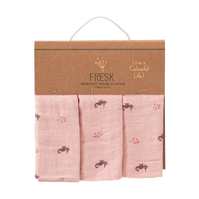 Fresk Washandjes set 3 st. Seahorse