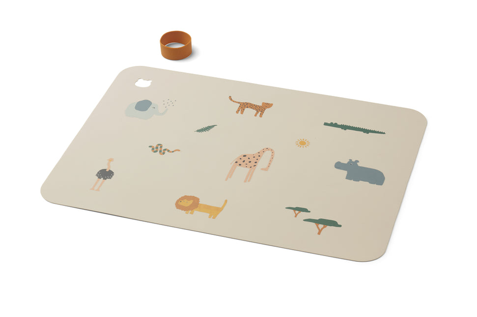 Liewood Placemat Jude Safari Sandy