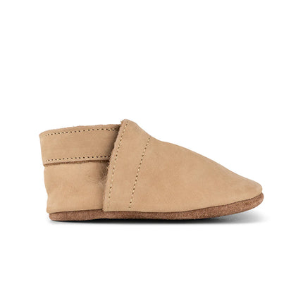 Baby Dutch Babyslofjes Uni Mocca nubuck