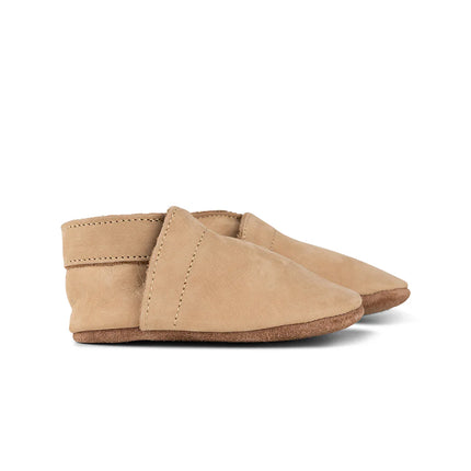 Baby Dutch Babyslofjes Uni Mocca nubuck