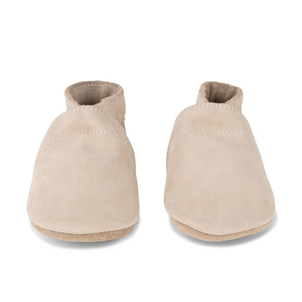 Baby Dutch Babyslofjes Uni Natural nubuck