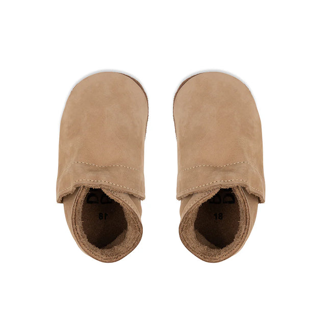 Baby Dutch Babyslofjes Uni Mocca nubuck