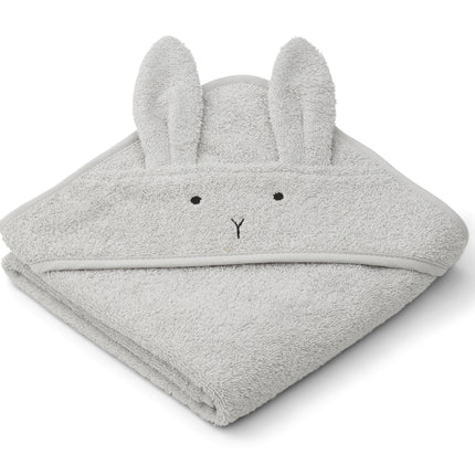 Liewood Badcape Baby Albert Rabbit Dumbo Grey