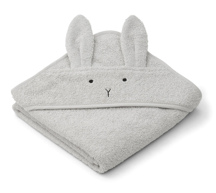 Liewood Badcape Baby Albert Rabbit Dumbo Grey