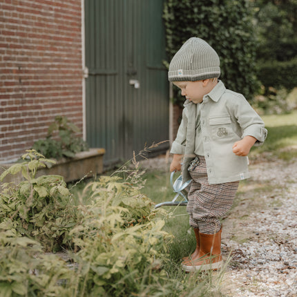 Little Dutch Babymutsje Gebreid Green