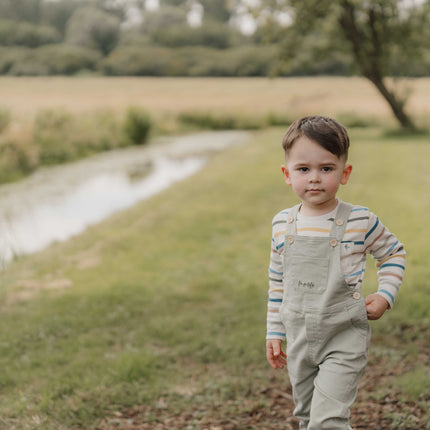 Little Dutch Toddler Boys Winter Tuinbroek Green