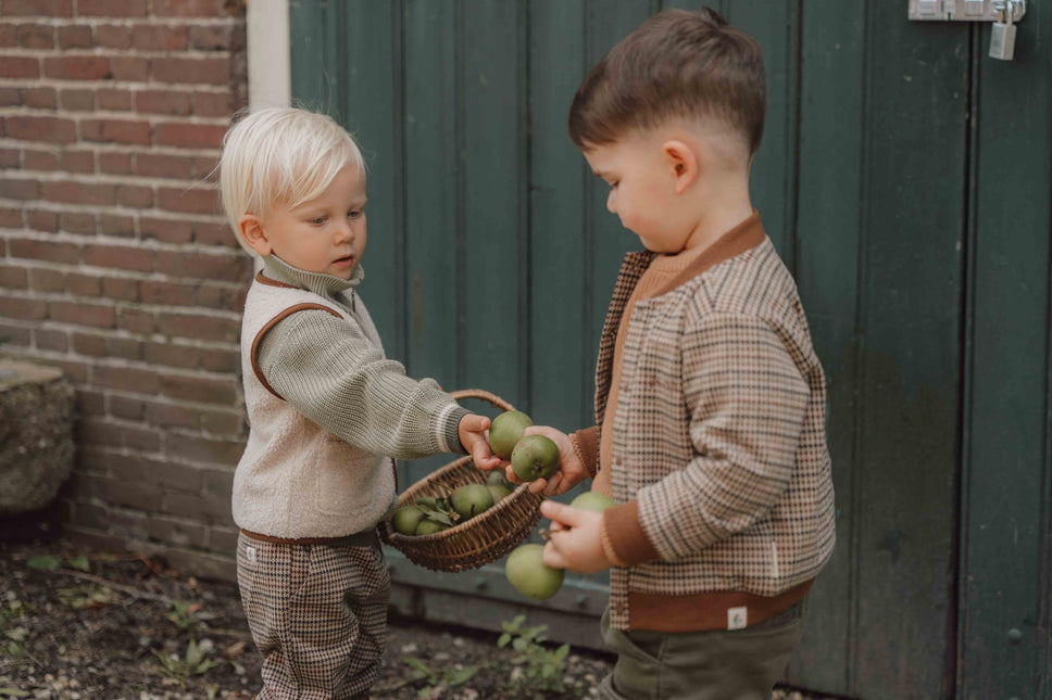 Little Dutch Toddler Boys Winter Gilet Sand