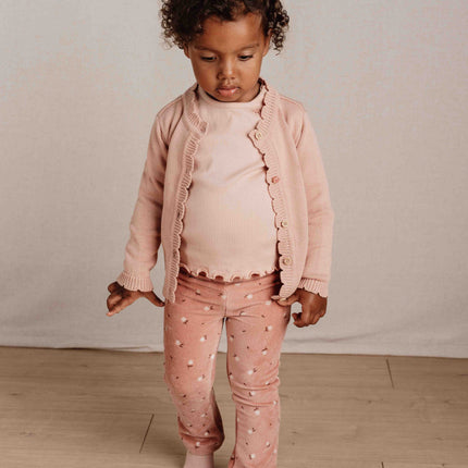 Little Dutch Baby Vestje Gebreid Soft Rose