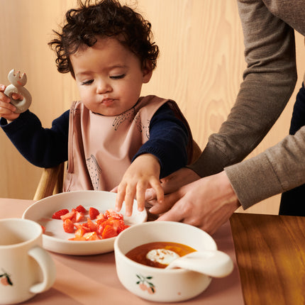 Liewood Kinderservies Set Vivi Peach/ Sea Shell