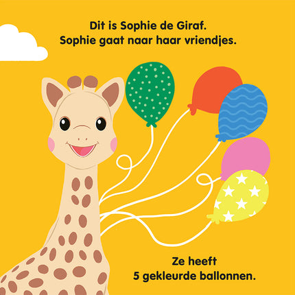 Sophie de Giraf Kartonboekje Sophie En Haar Vriendjes