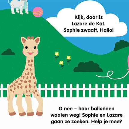 Sophie de Giraf Kartonboekje Sophie En Haar Vriendjes