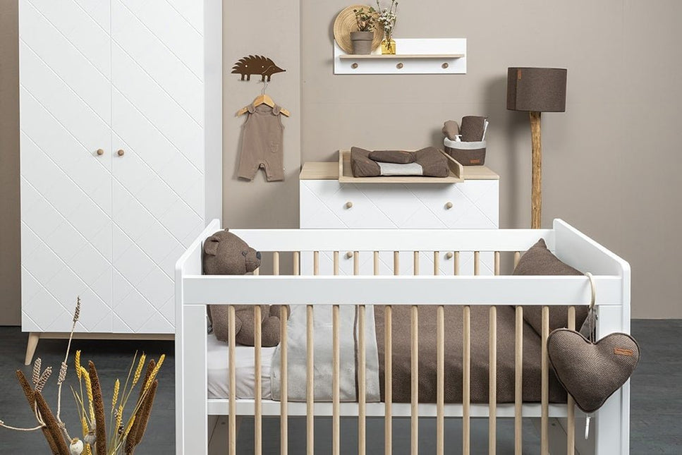 Baby's Only Dekbedovertrek Classic Cacao 100x135cm - Baby's Only - Babywinkel - 8720512361957