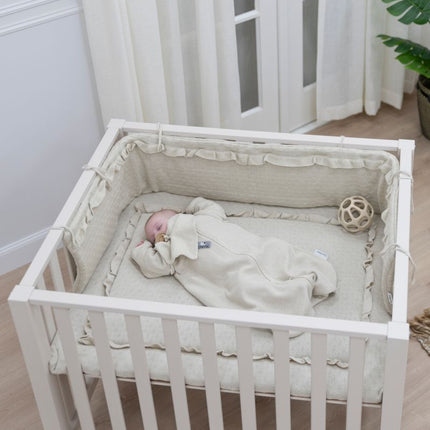 Baby's Only Bed/Boxbumper Mood Warm Linen