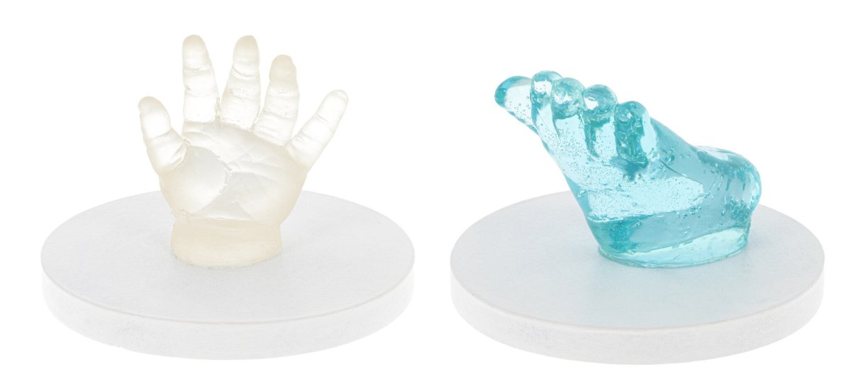 Dooky Crystal Memories 3D Handprint & Footprint - Dooky - Babywinkel - 5038278013540