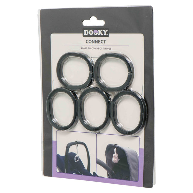 Dooky Speelgoed Ringen Connect 5St - Dooky - Babywinkel - 5038278009314