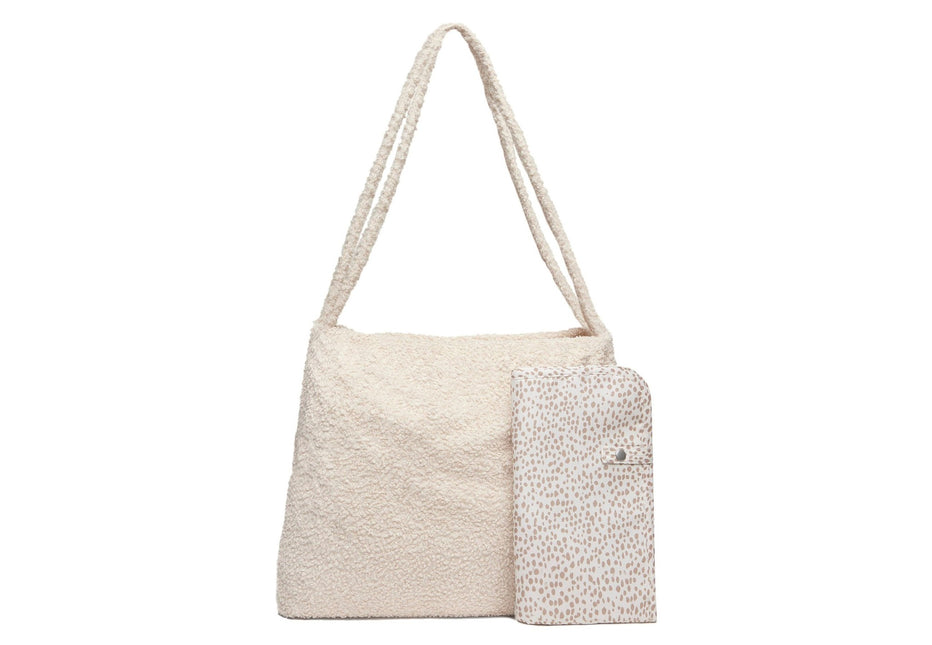 Jollein Luiertas Shopper Boucle Naturel