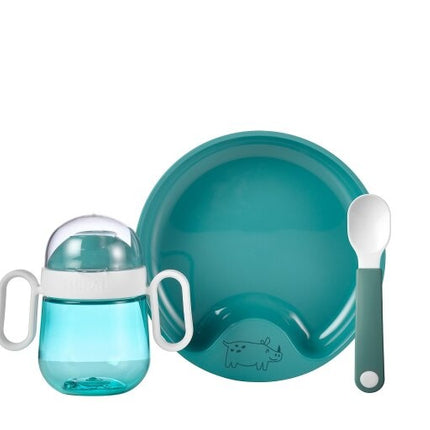 Mepal Kinderservies Set Mio 3 delig Deep Turquoise