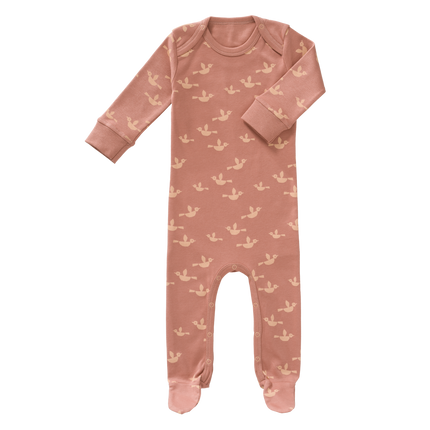 Fresk Baby Pyjama Met Voet Bird