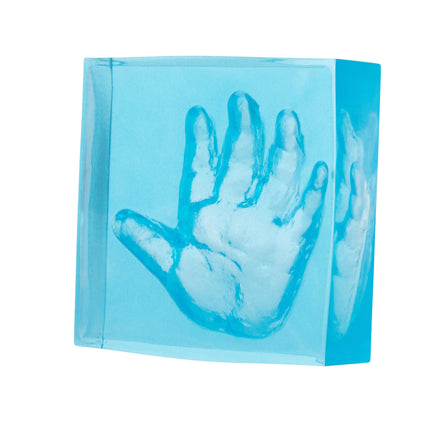 Dooky Fotolijst Crystal Memories 2D Hand Voet Afdruk 10X10Cm