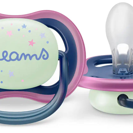 Philips Avent Fopspeen +6 Maanden Air Night Ster/Droom