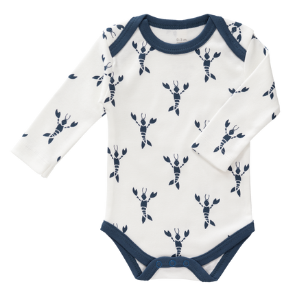 Fresk Romper Lange Mouw Lobster Indigo Blue