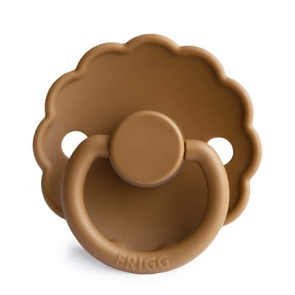 Frigg Speen Maat 2 Daisy Cappuccino Silicone