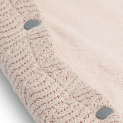 Jollein Aankleedkussenhoes River Knit Pale Pink 50x70cm