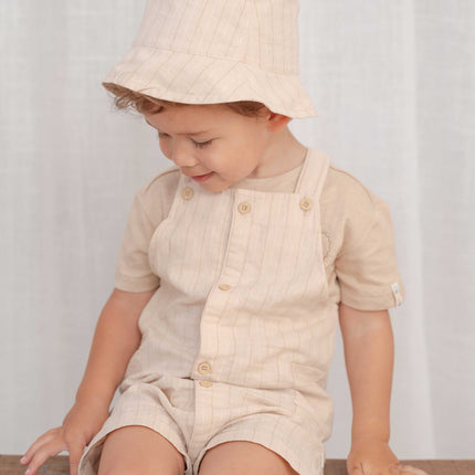 Little Dutch Baby Jumpsuit Sand Stripes