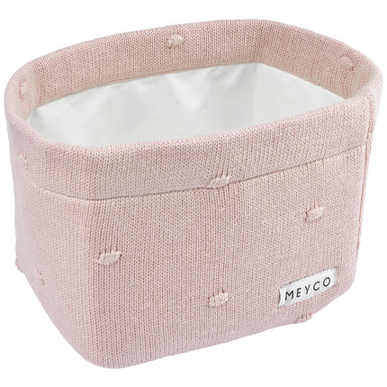 Meyco Commodemandje Small Mini Knots Soft Pink