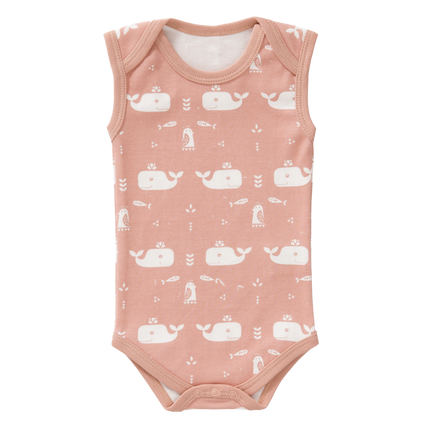 Fresk Romper Zonder Mouw Whale Mellow Rose