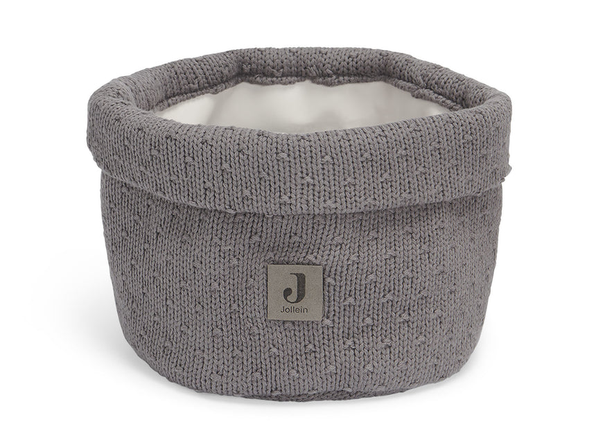 Jollein Commodemandje Bliss Knit Storm Grey