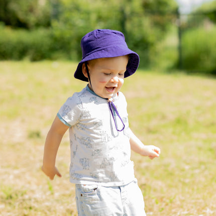 Baby Dutch Zonnehoedje Baby Blauw